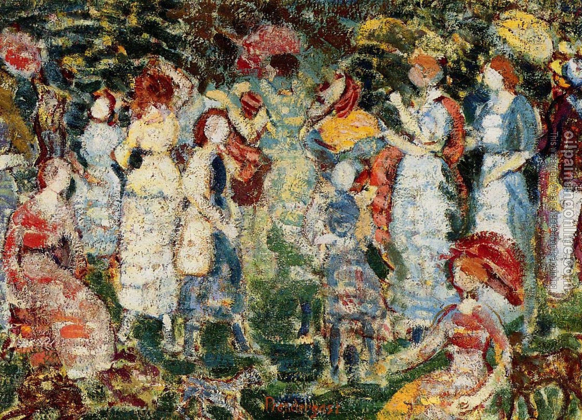 Prendergast, Maurice Brazil - Picnic Grove